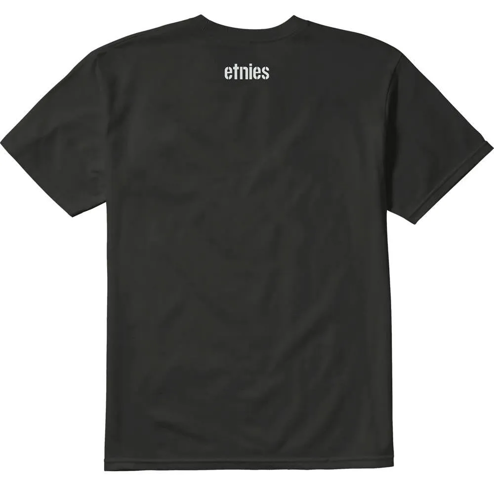 Zip Up Chic and Soft Etnies Independent T-Shirt - Black