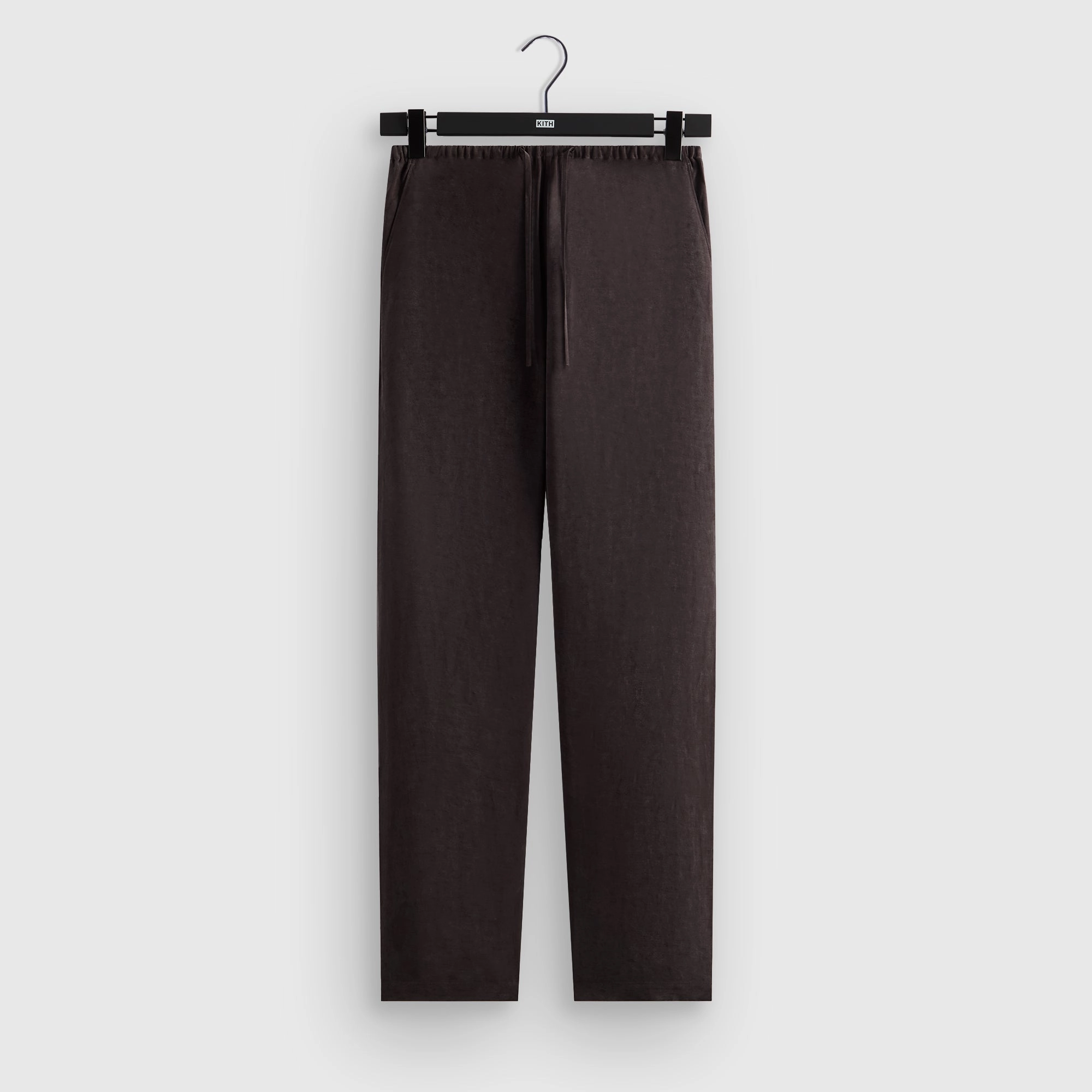 Quick Motion Kith Cupro Linen Grayson Pant - Kindling