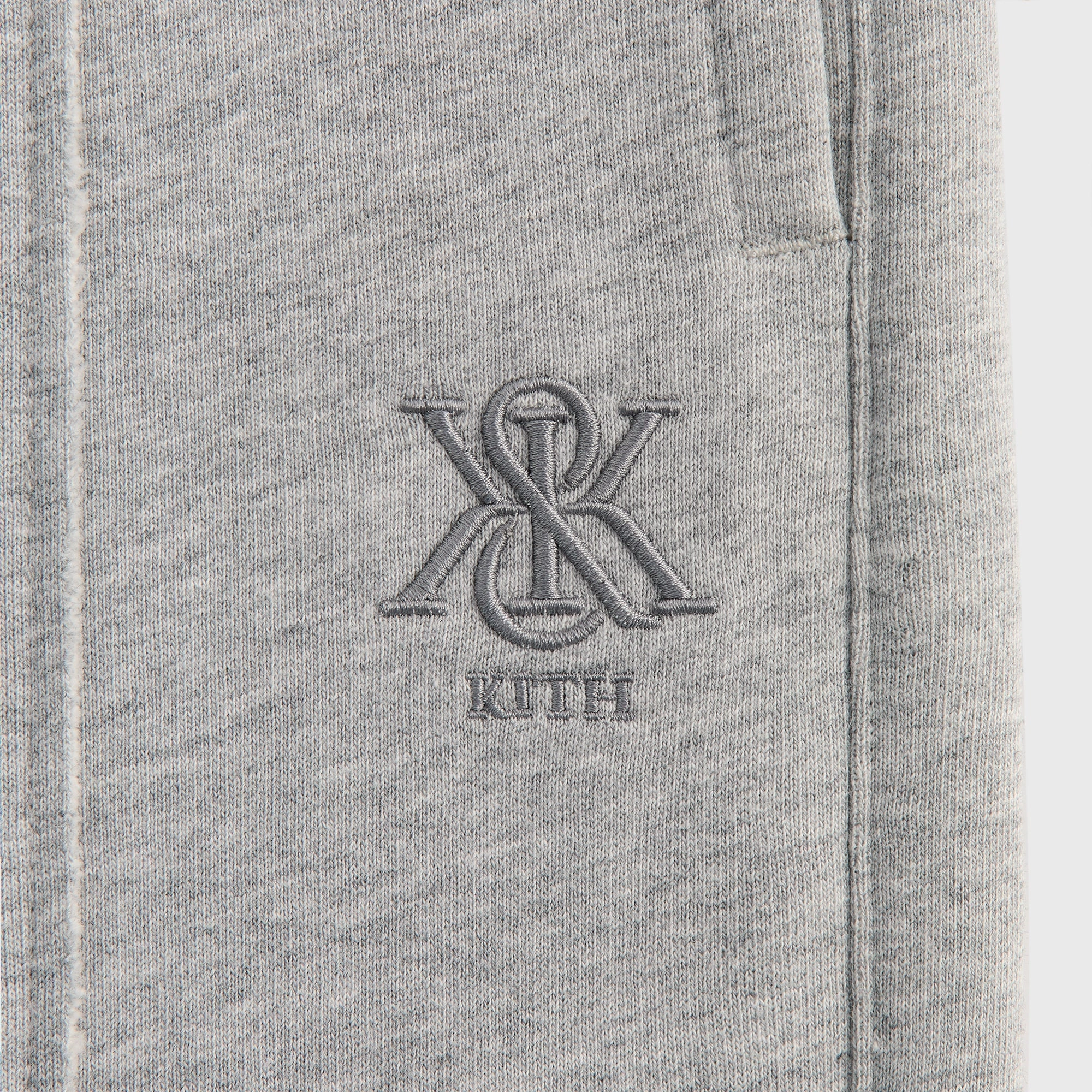 Statement Piece Kith Bryson Panelled Sweatpant - Mid Heather Grey