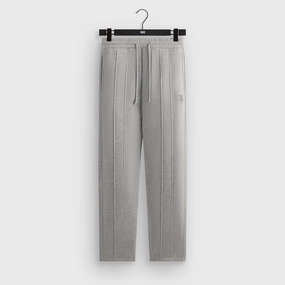 Kith Bryson Panelled Sweatpant - Mid Heather Grey Moisture Wicking Fabric Perfect Layer