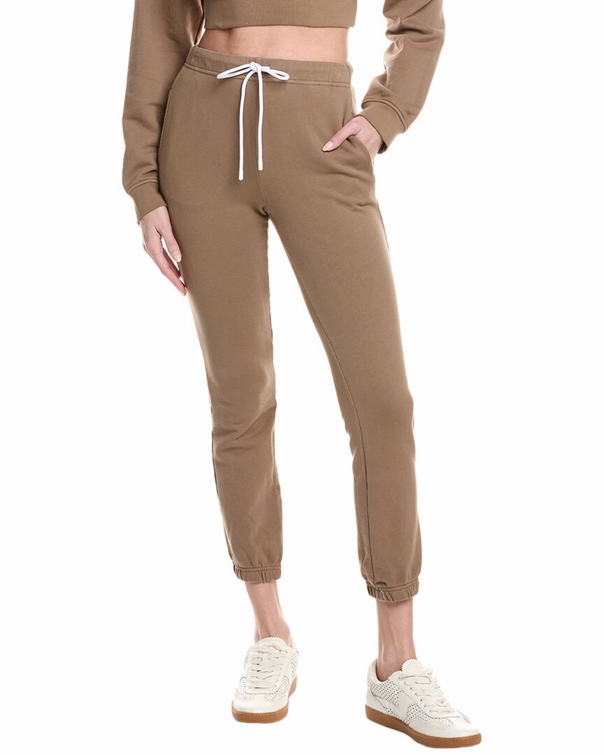 Cotton Citizen Milan Slim Fit Sweatpant Zipper Free Design Organic Cotton Blend