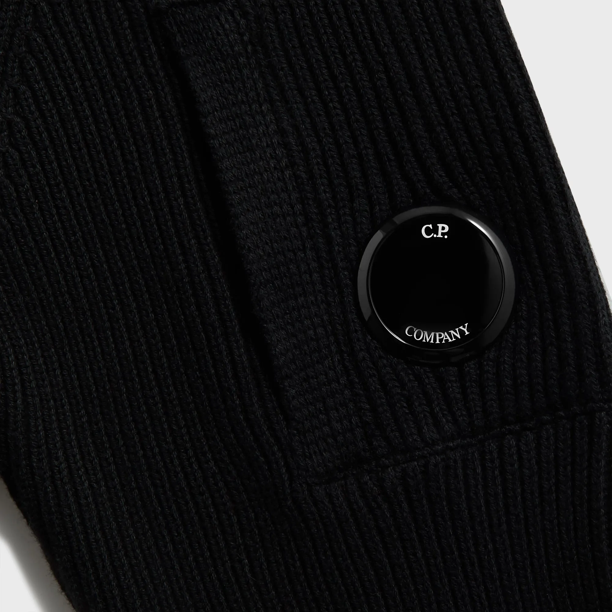 Trendy Layering C.P. Company Knitwear Crew Neck -  Black