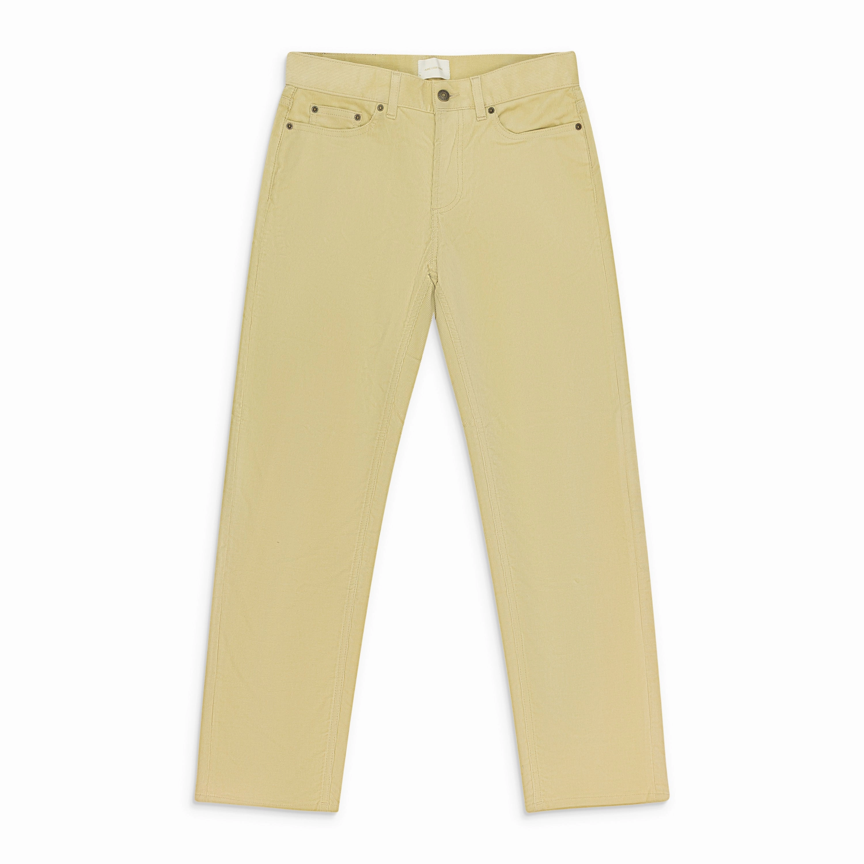 CREAM MICRO CORD RELAXED-FIT JEANS Common Outfit Formal Fashion Lover