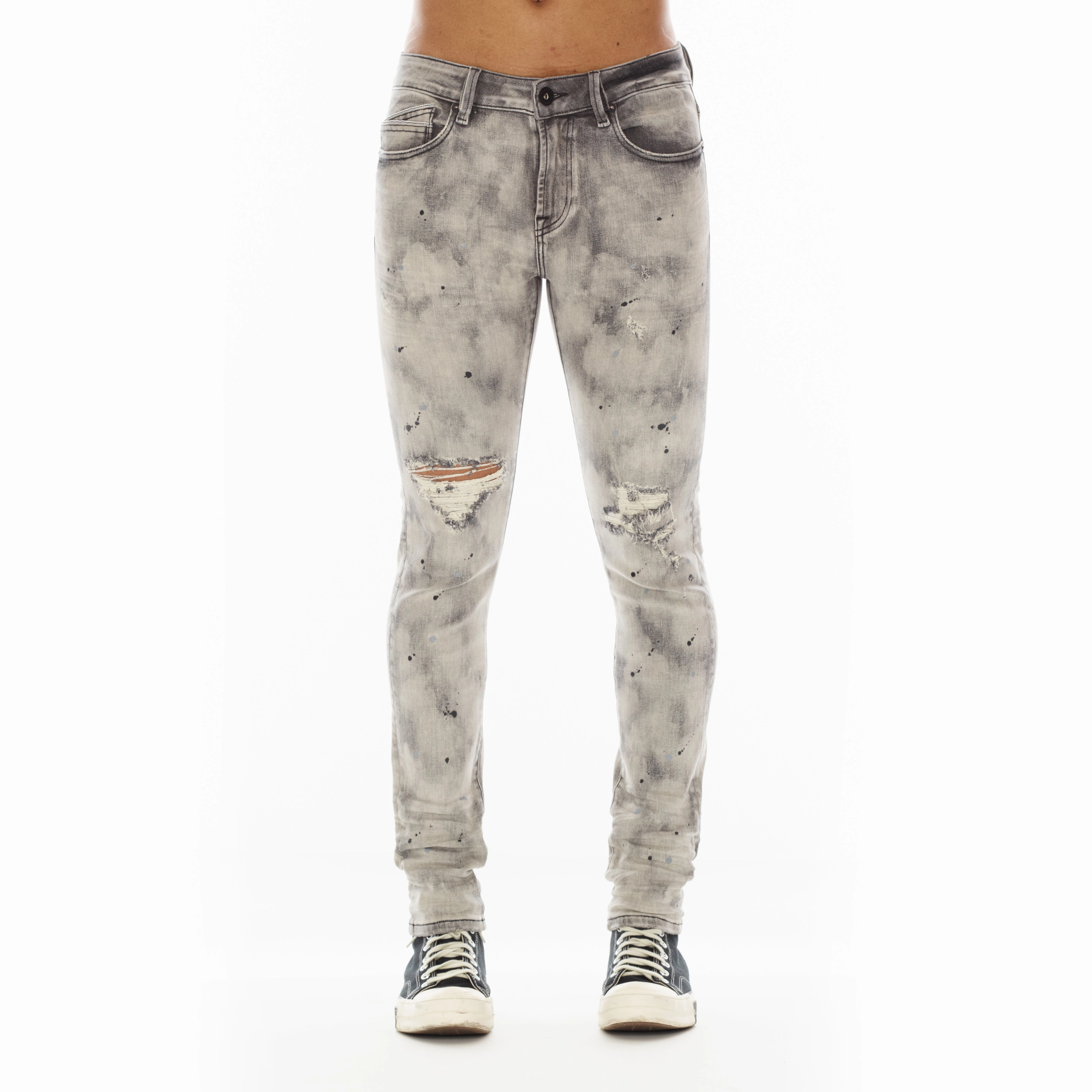 Style Essential Night Out Traveler Gear Stylish PUNK SUPER SKINNY IN CINDER