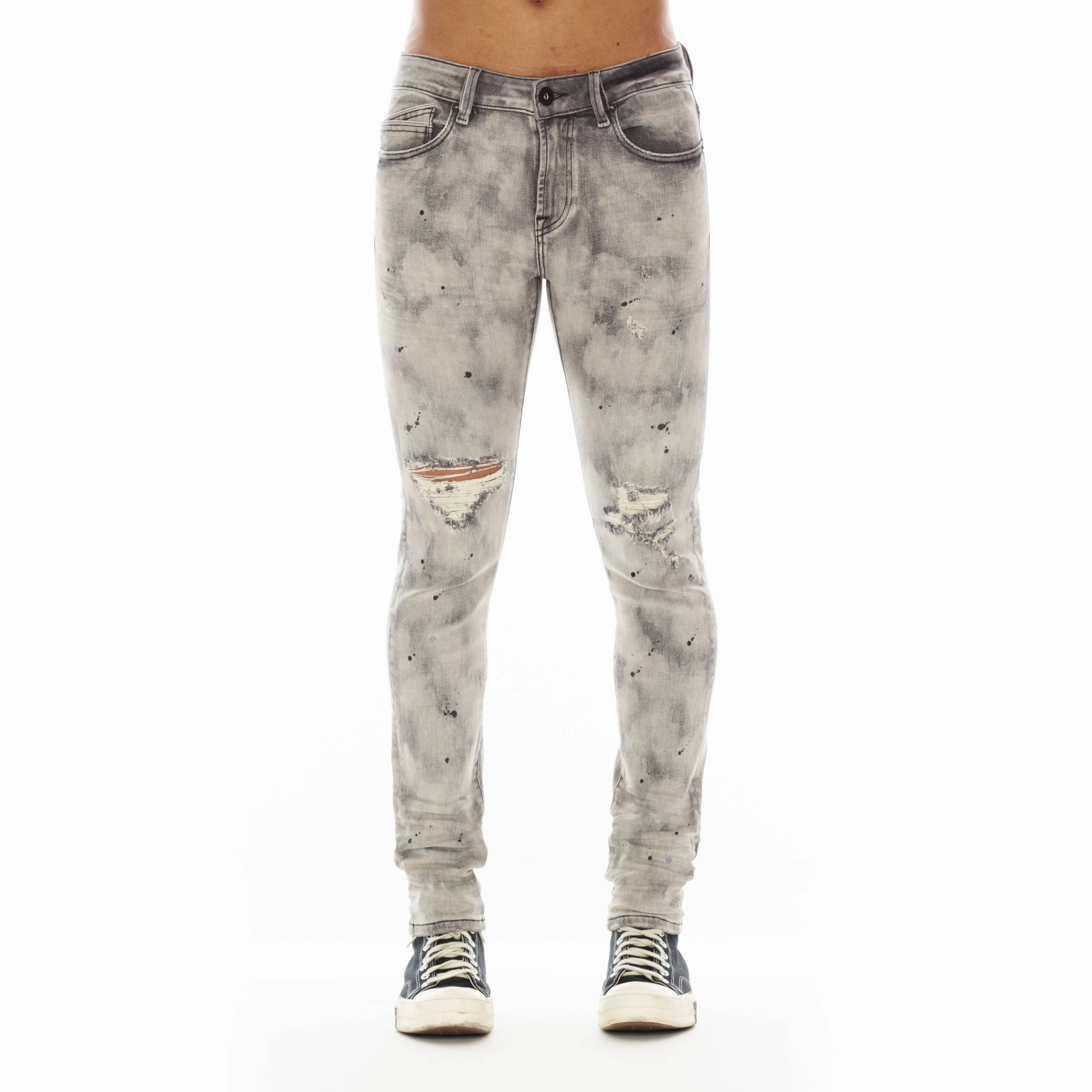 PUNK SUPER SKINNY IN CINDER Reinforced Pockets