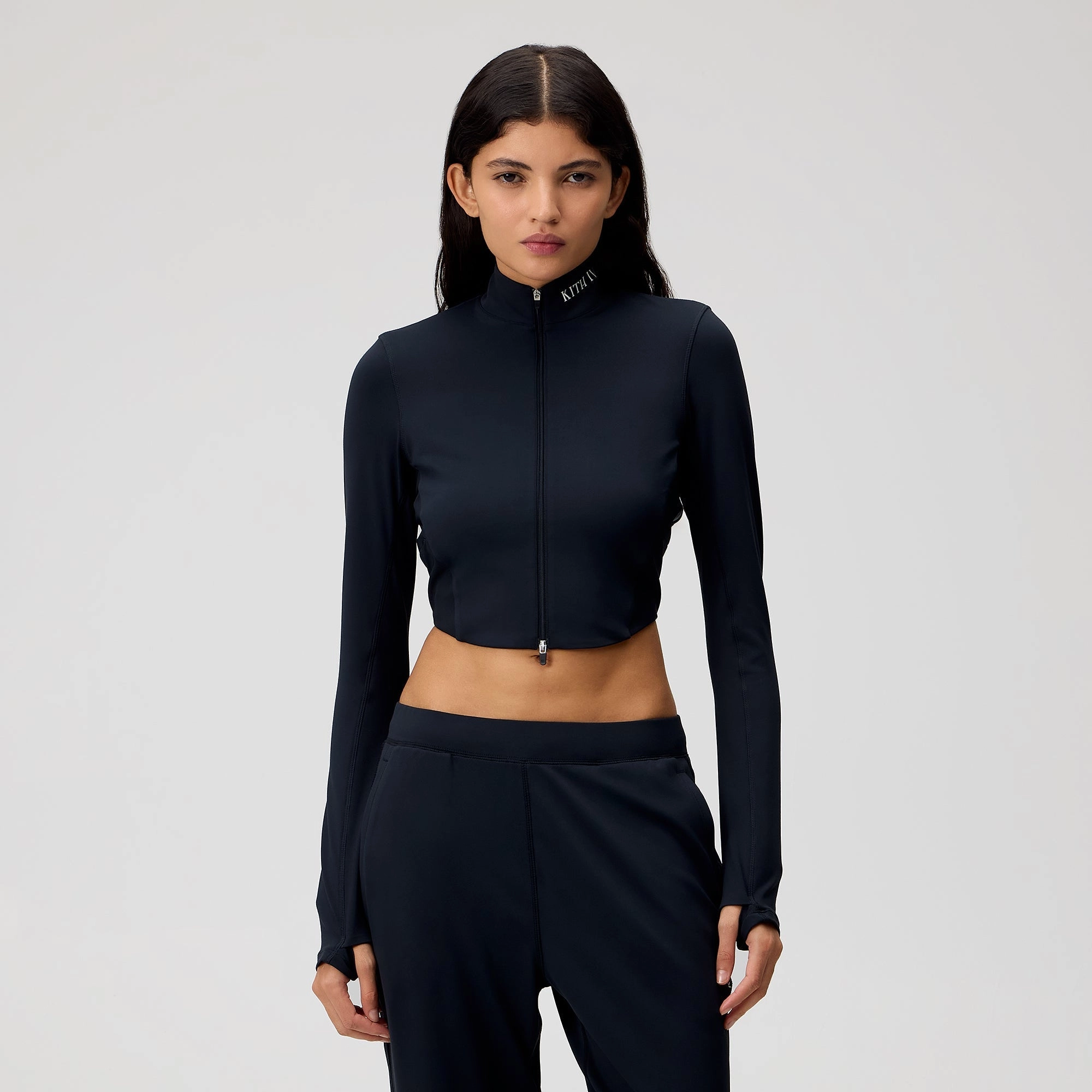 Kith Ivy for Wilson Women's Court 1 Jacket 2.0 - Black Hidden Ventilation Zones