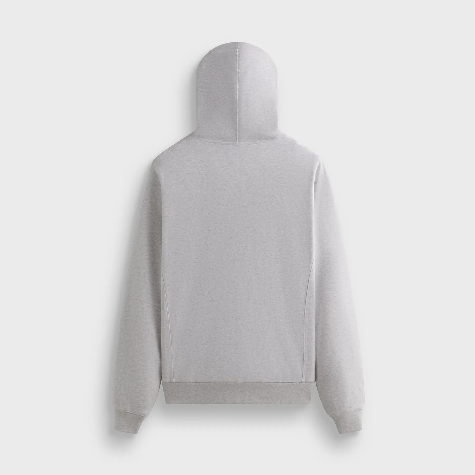 dance attire Peacock like Kith Interlock Williams V Full Zip Hoodie - Light Heather Grey