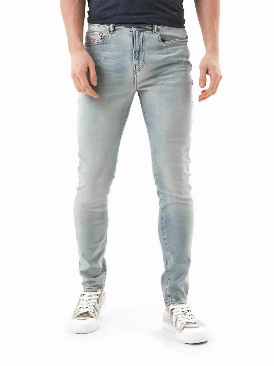 Shopping Day Slim D-Amny Skinny Fit Denim Jeans In Light Blue