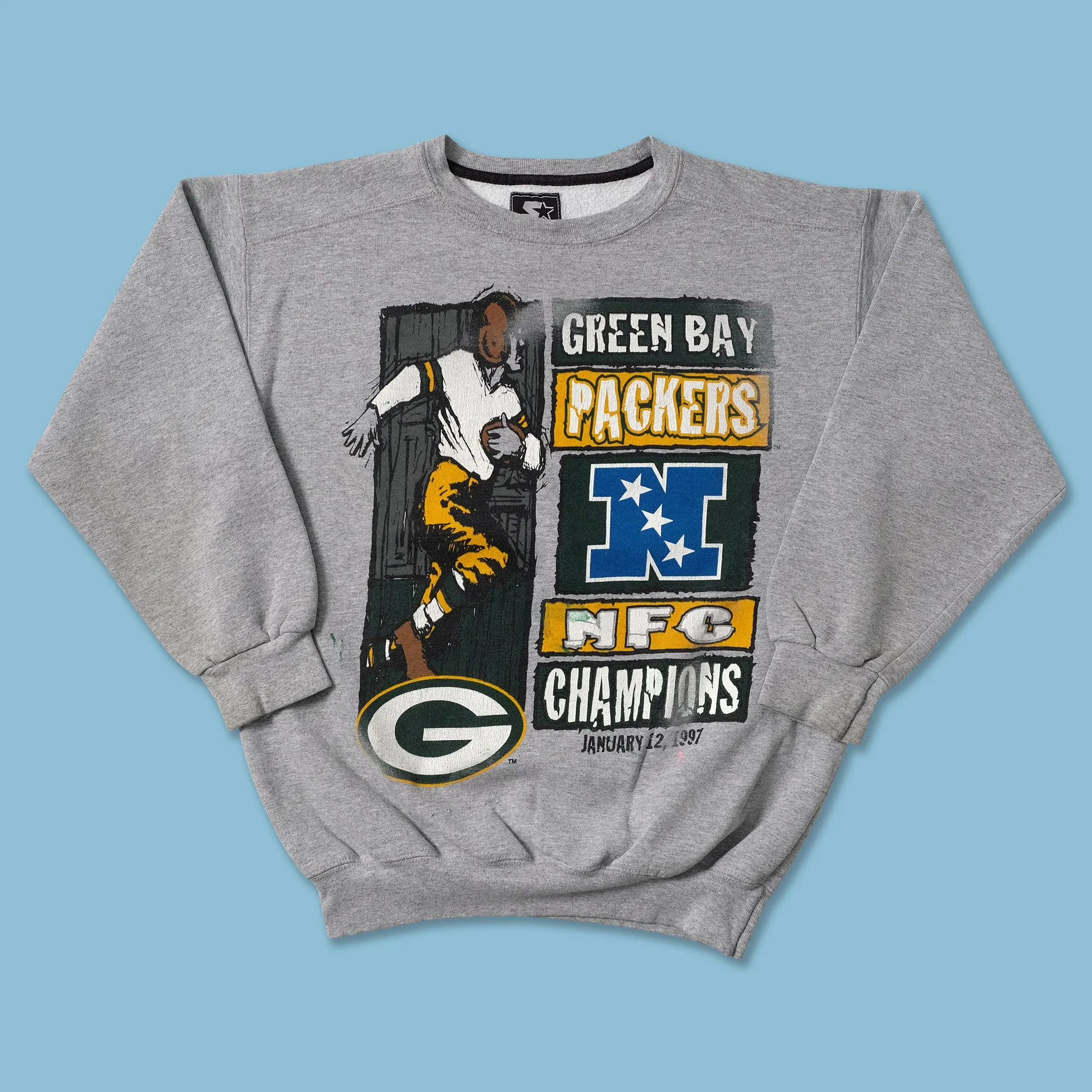 Urban Edge 1997 Starter Greenbay Packers Sweater Small