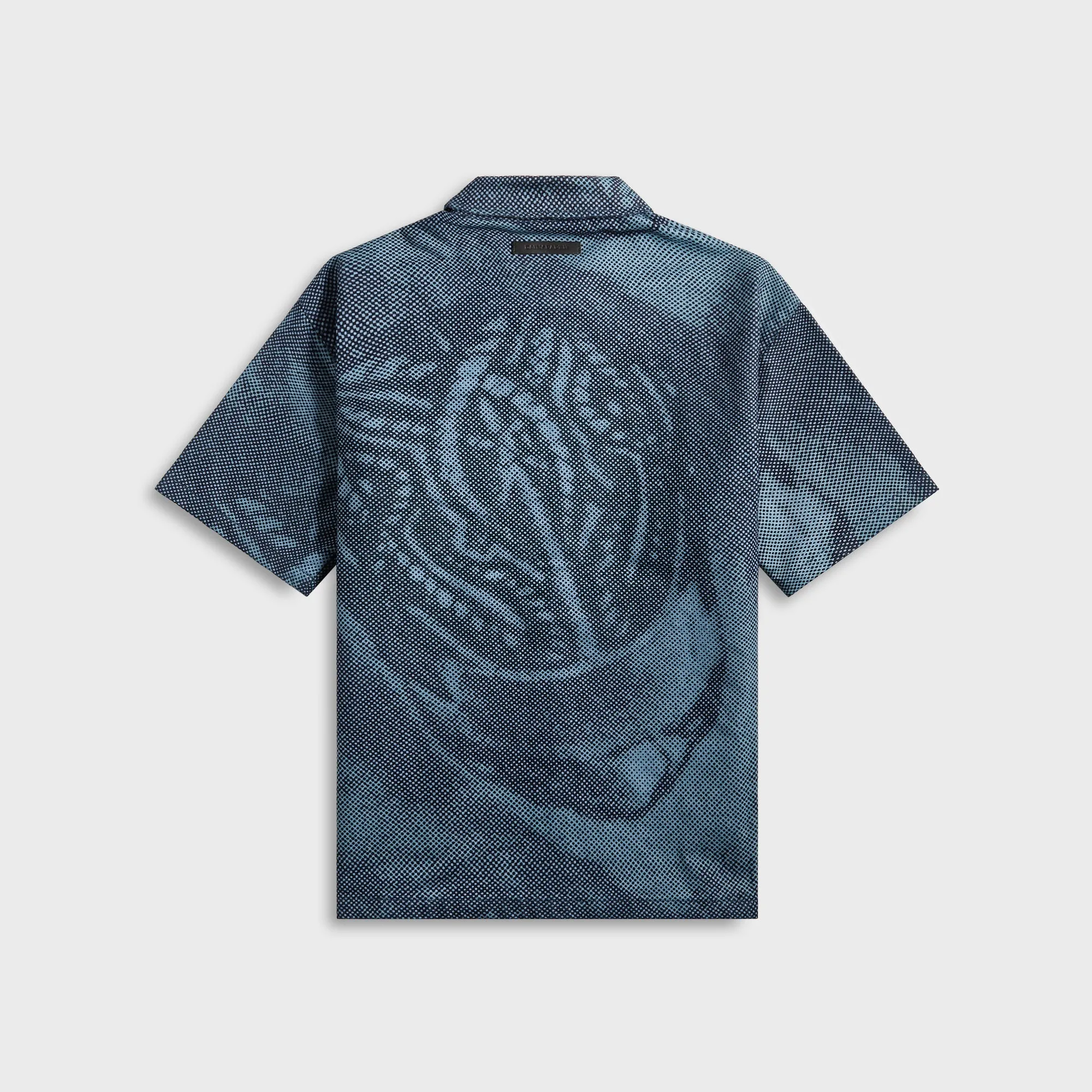 Pastel Shade Daily Paper Braids Denim Shirt - Multi-Colored