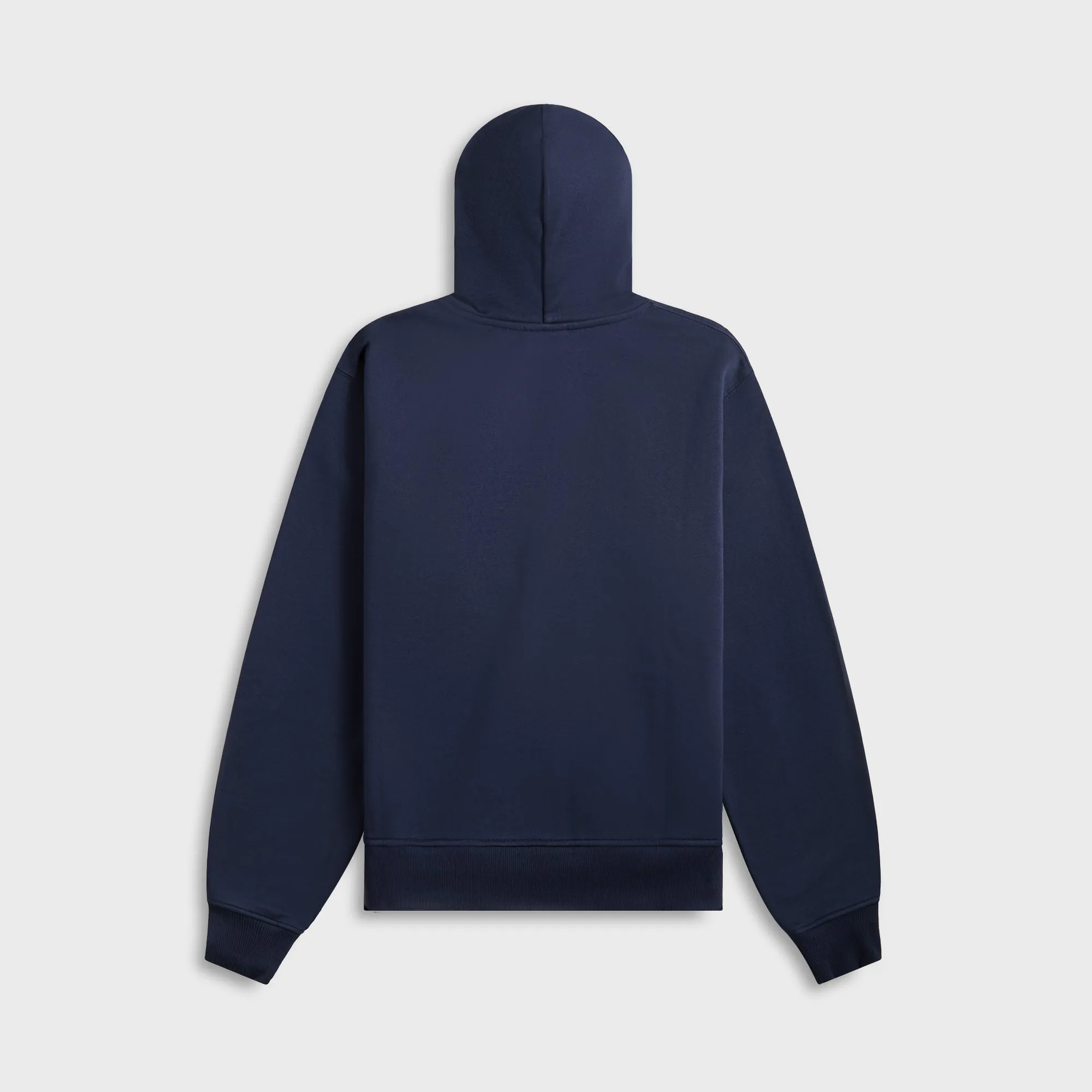 Wedding Gift Young adult Daily Paper Dotted Logo Hoodie - Martime Blue
