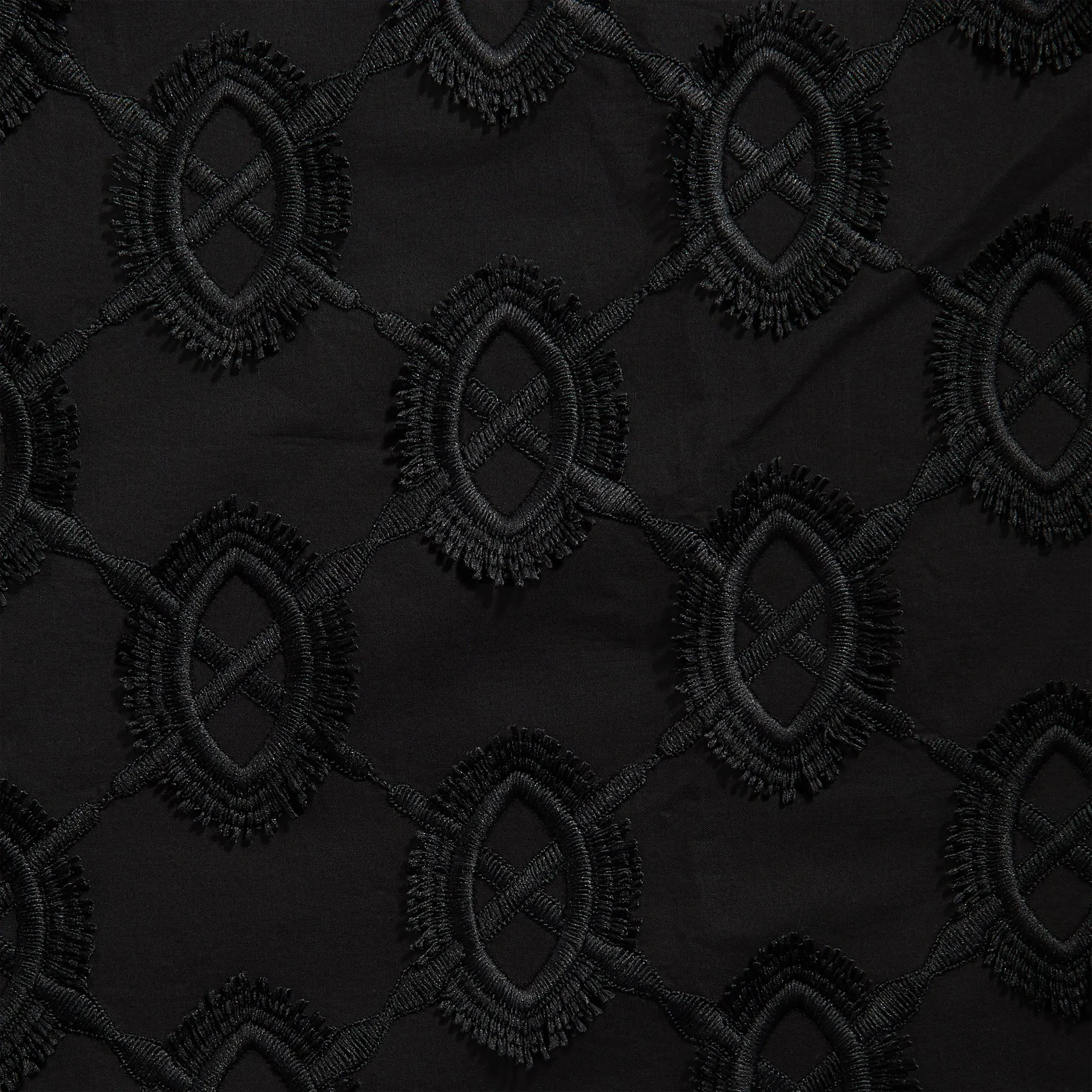 Daily Paper Trophy Shield Shirt - Black Anti Pilling Treatment