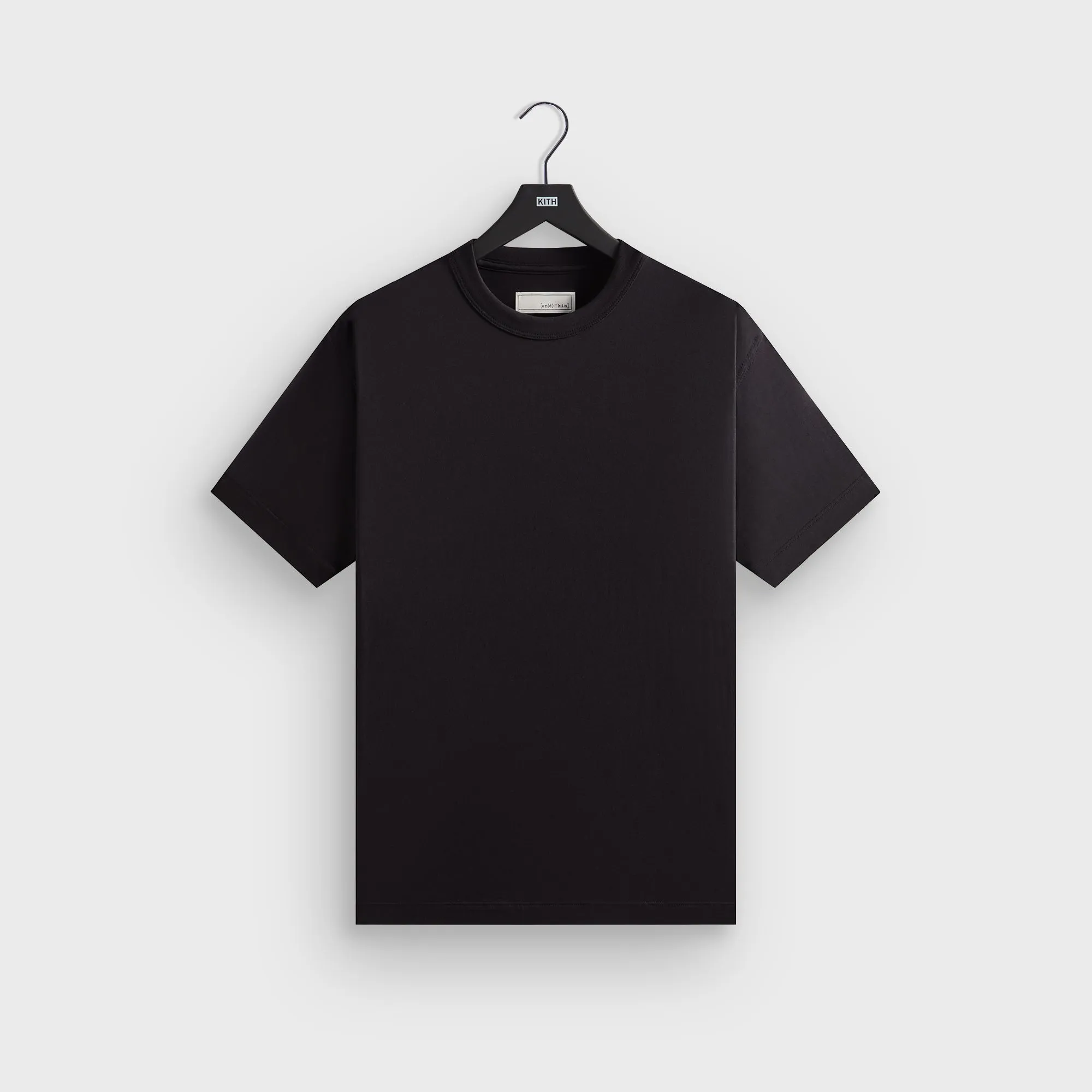 &Kin Pima Jersey Alex Boxy Tee - Black Trendy Vibe Fashionable Fit