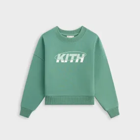 product linen breathability product future prospects Kith Kids Orbit Nelson Crewneck - Lucerne