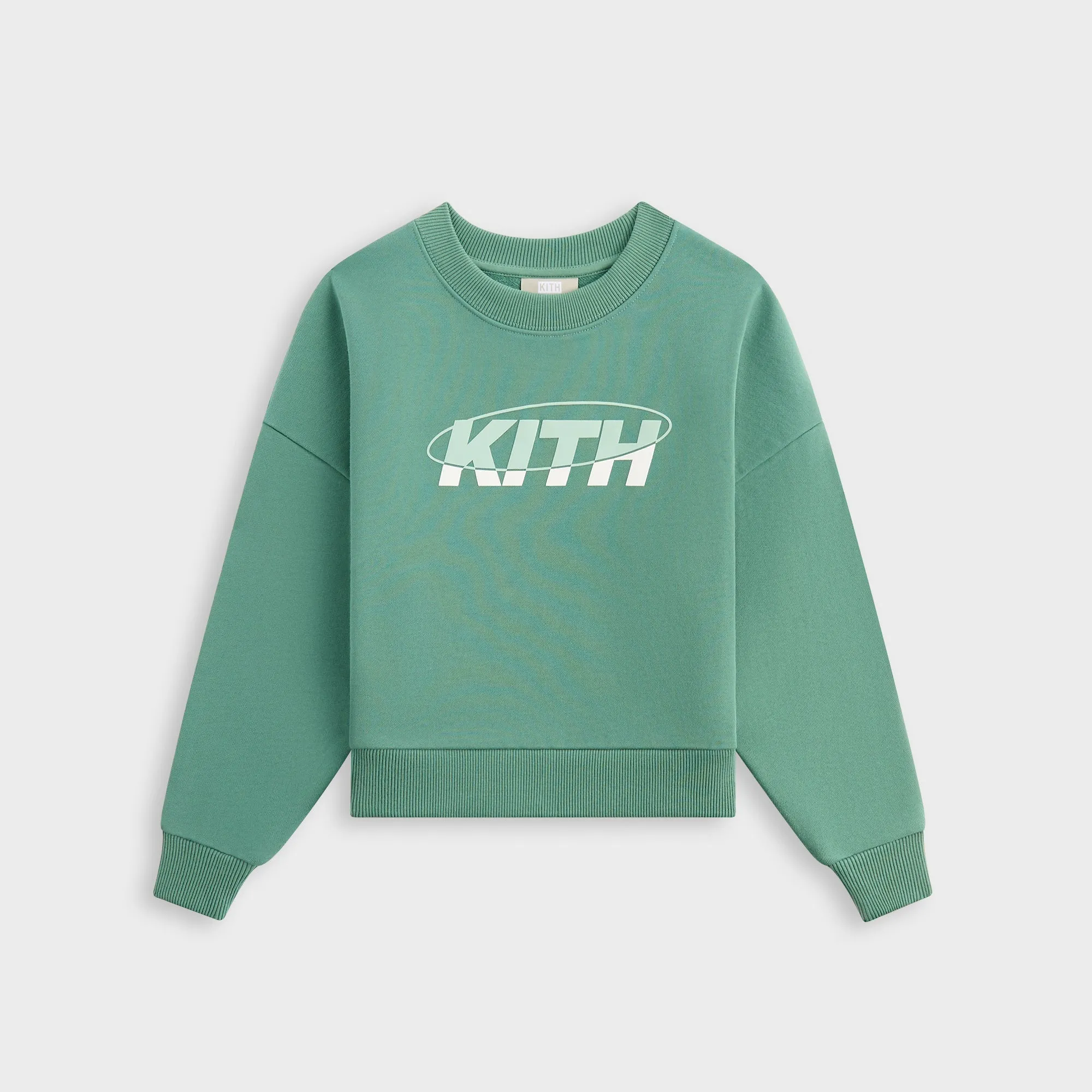 product linen breathability product future prospects Kith Kids Orbit Nelson Crewneck - Lucerne