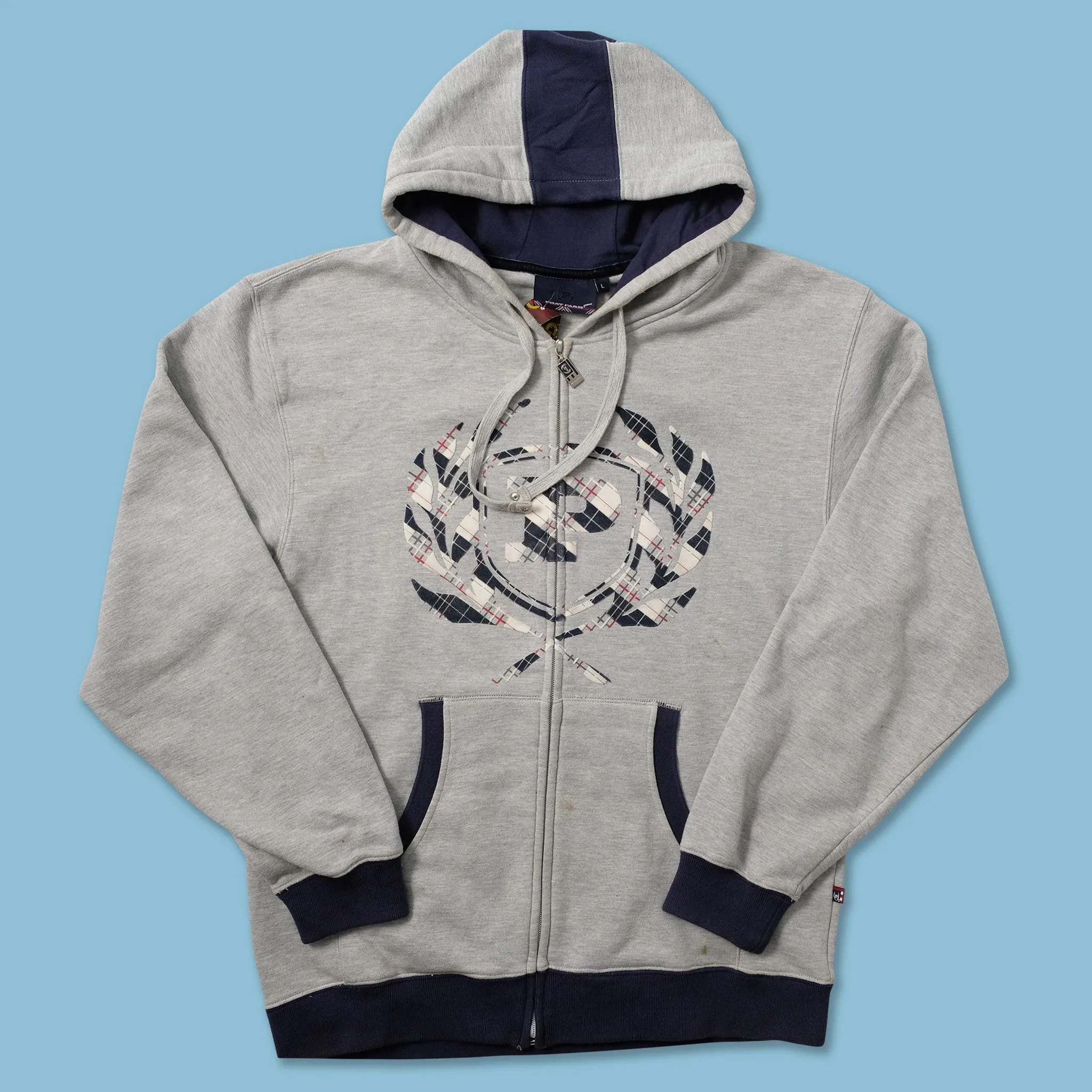 Y2K Phat Farm Zip Hoody Large Travel Minimal