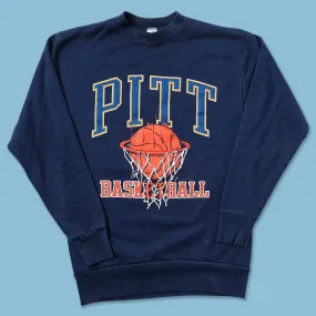 Vintage Pitt Basketball Sweater Small Durable Build appropriate for autumn