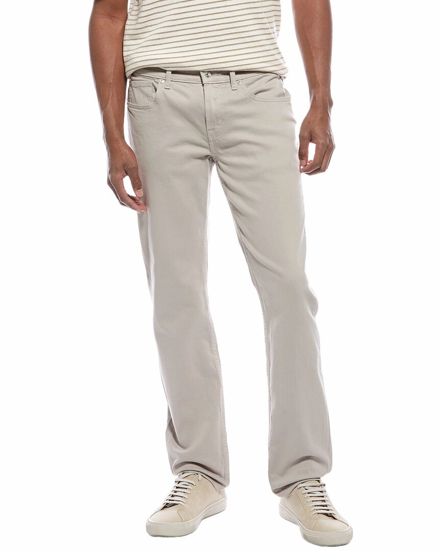 7 For All Mankind Slimmy Grey Slim Straight Jean Casual Wear Routine Style