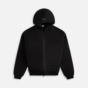 Fear of God Full Zip Hoodie - Black Style - conscious Collared