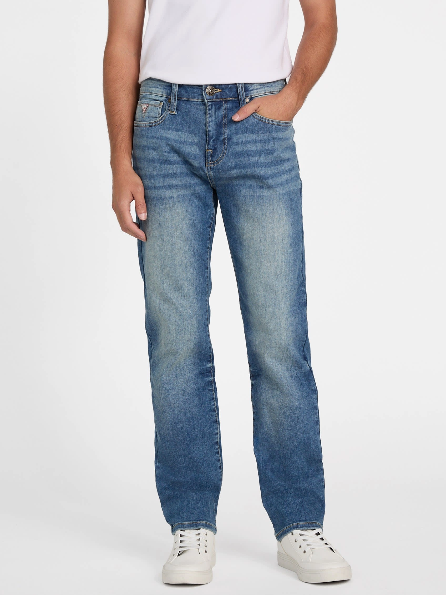 Water Efficient Wash Process Del Mar Straight Jeans