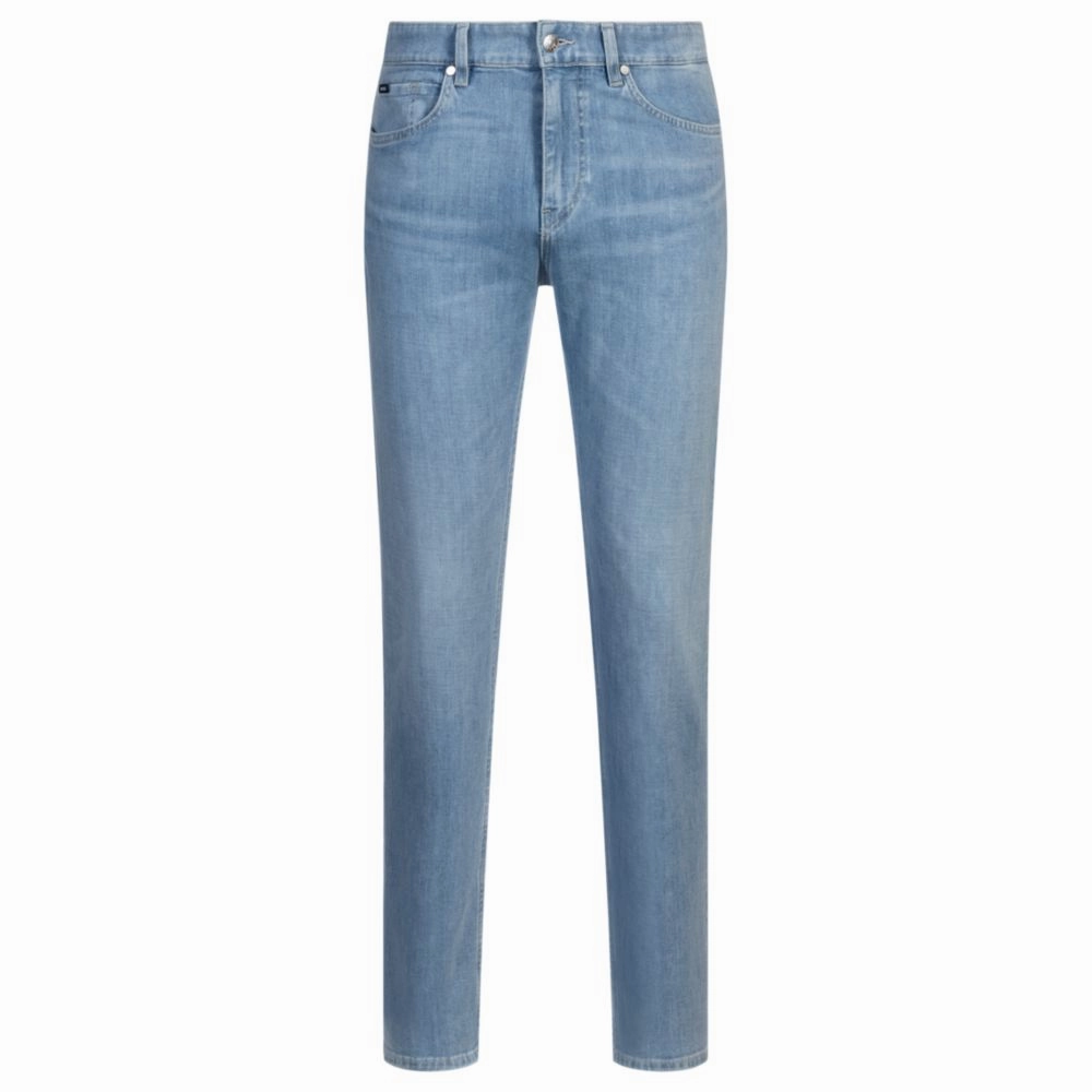 Grab And Go Delaware slim-fit jeans in blue Italian denim