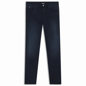 Street Fashion Casual Winter Warmth Anywhere Fit Delaware slim-fit jeans in blue stretch denim
