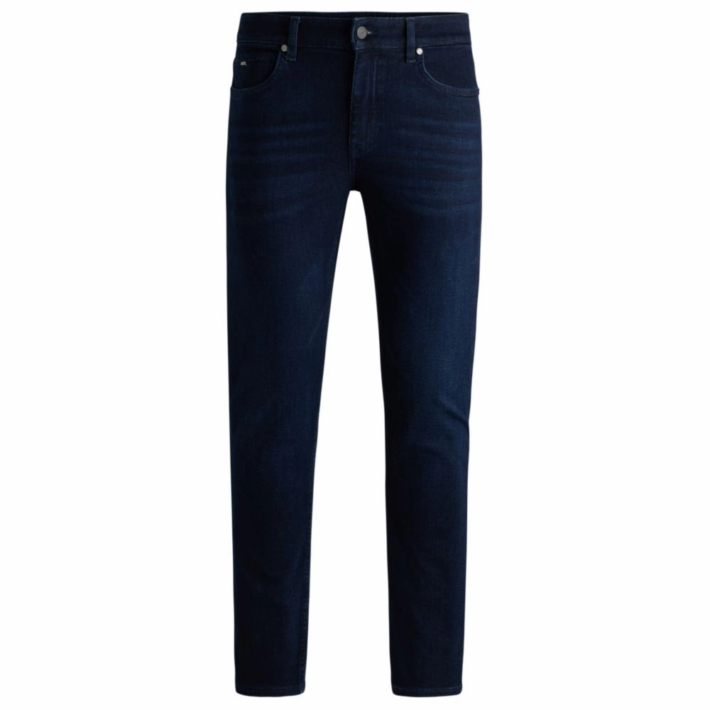 Delaware Slim-fit jeans in dark-blue super-soft denim Stretch Comfort