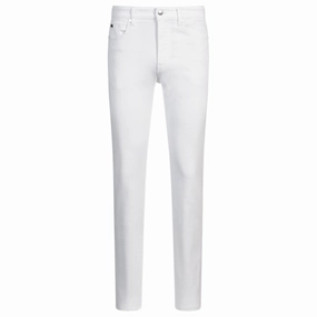 Delaware slim-fit jeans in white comfort-stretch denim Slim Silhouette Casual Musthave