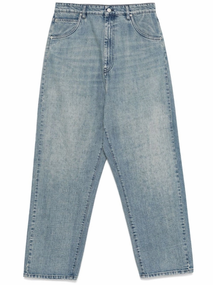 Denim Hand Pilled Wide Urban Casual