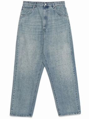 Denim Hand Pilled Wide Urban Casual