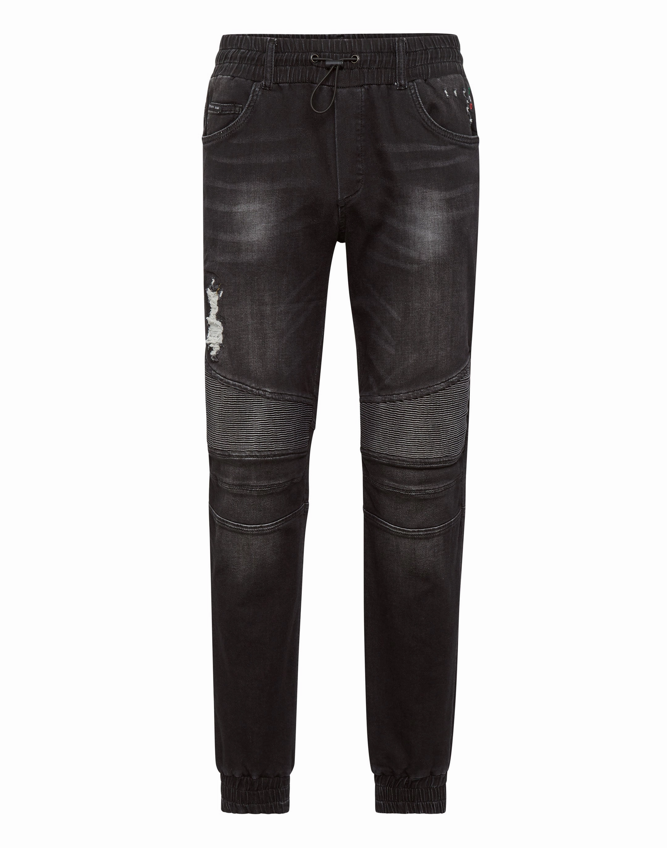 Denim Jogging Trousers All Round Wear No Fuss Fit