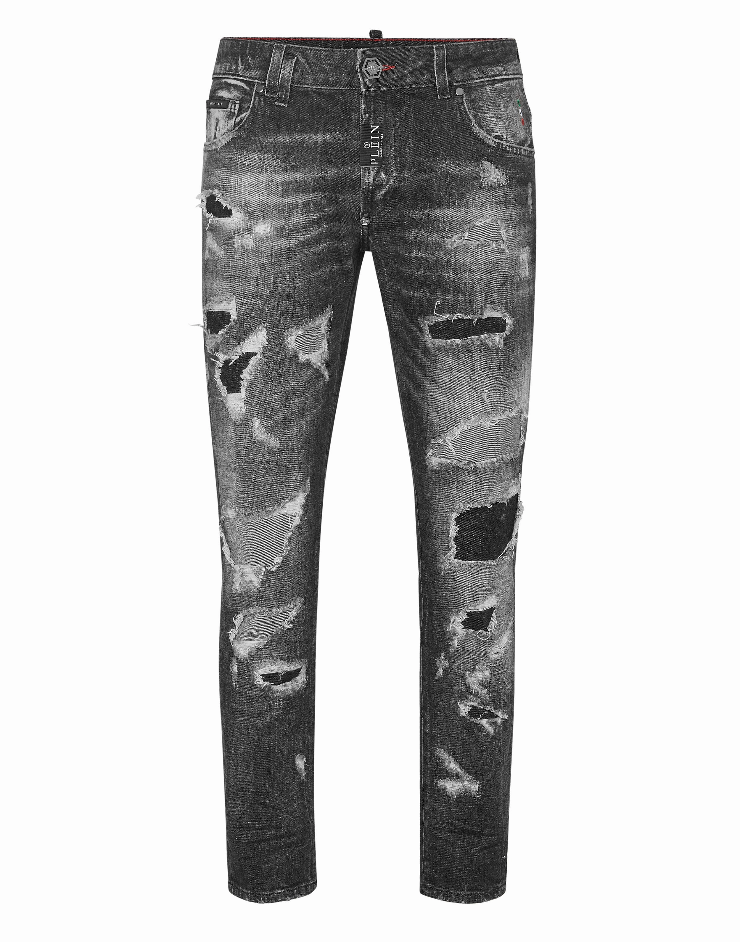 Denim Skinny Fit Trousers Comfortable Style Casual Friday Picnic Style Nature Lover