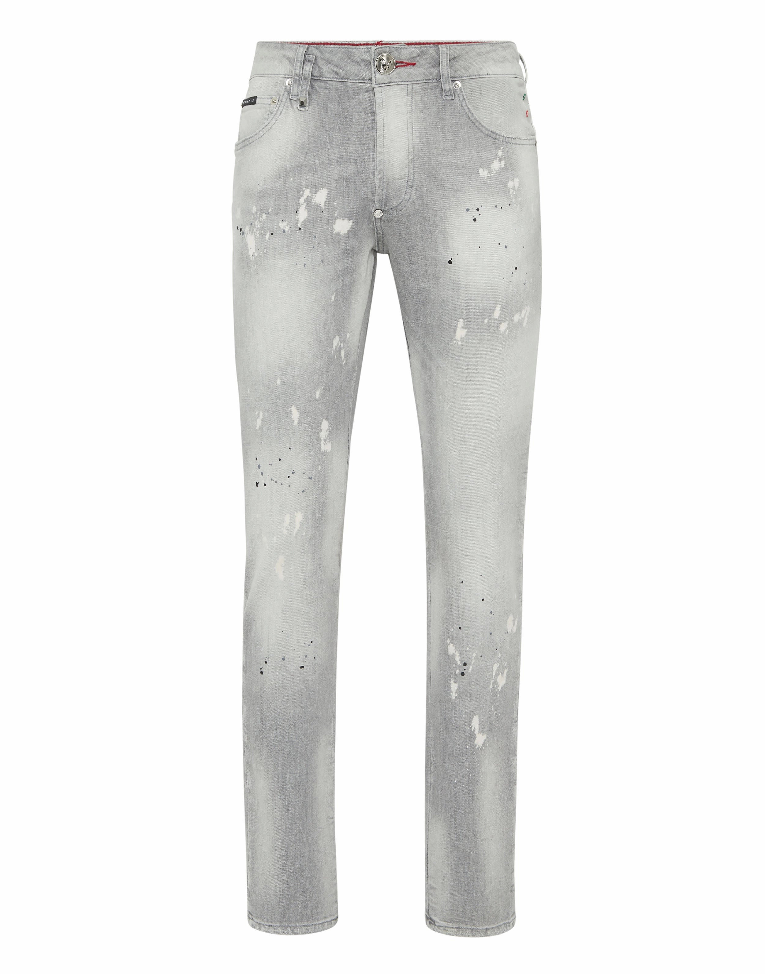 Denim Super Straight Cut Trousers Racing Club Multi Season Piece Outdoor Casual