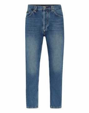 Denim Trousers Carrot Fit Iconic Plein Weekend Getaway Trend Setter