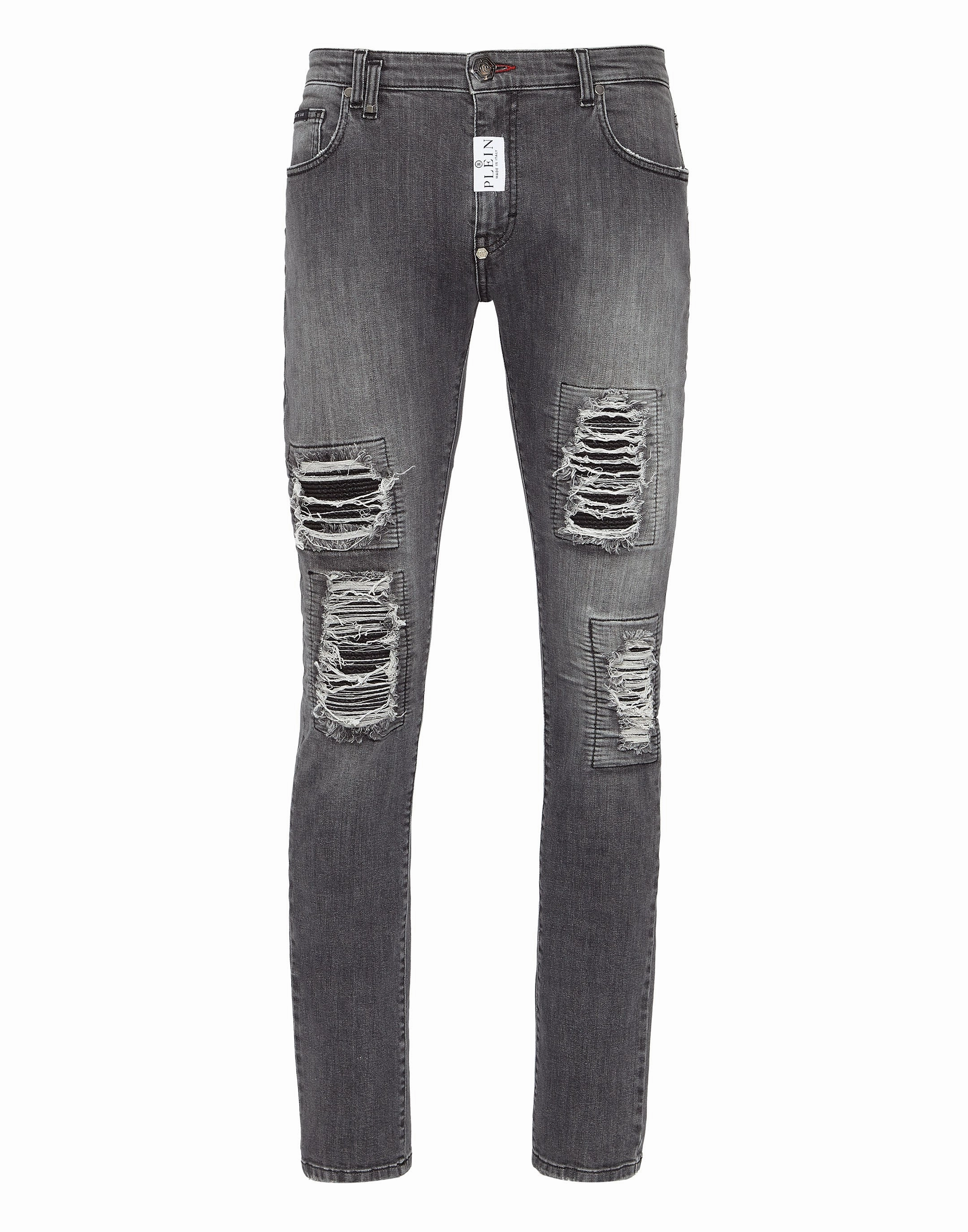 City Ready High Quality Classic Wear Earthy Denim Trousers Rock Star Fit
