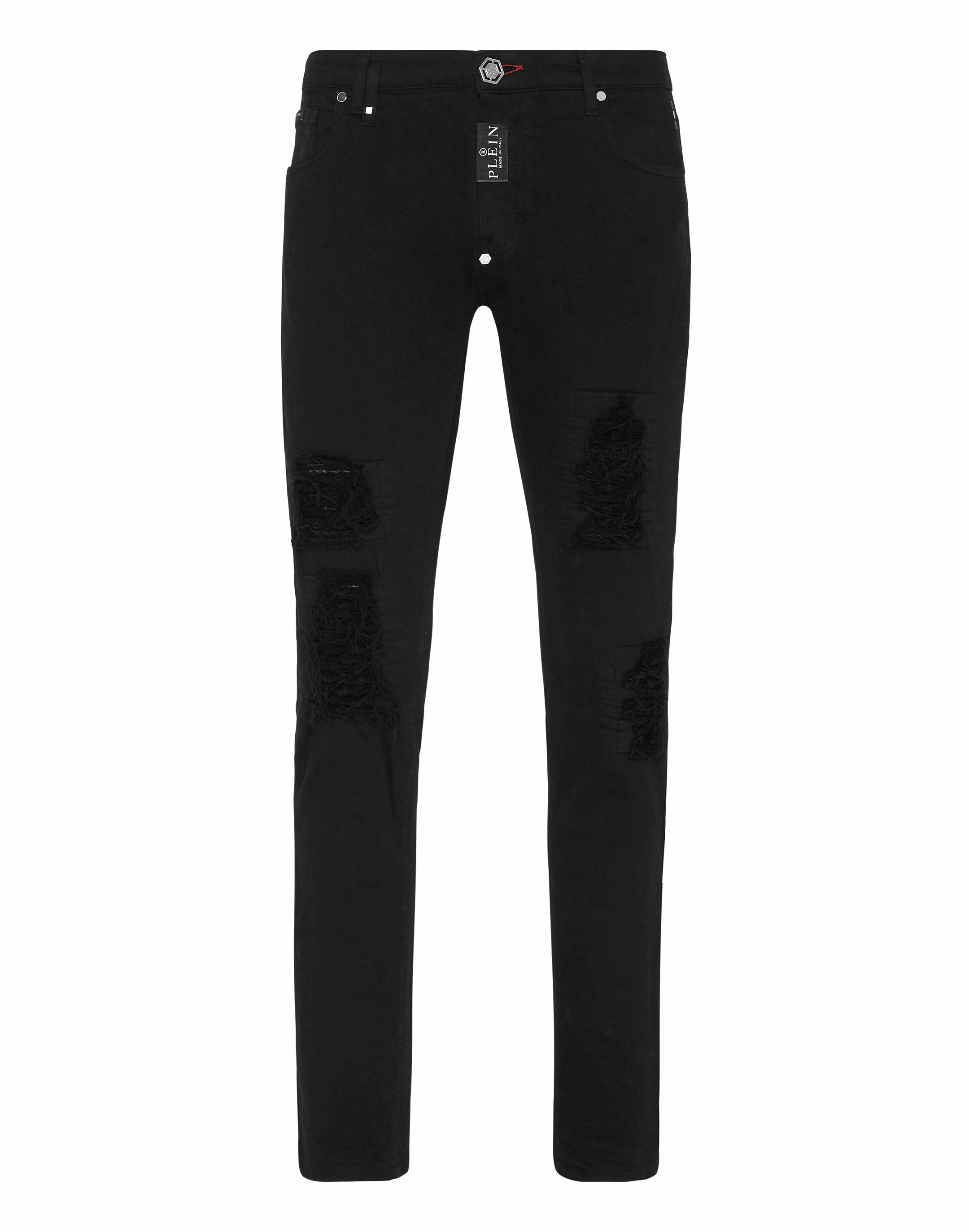 Denim Trousers Rock Star Fit Anytime Look Smooth Comfort