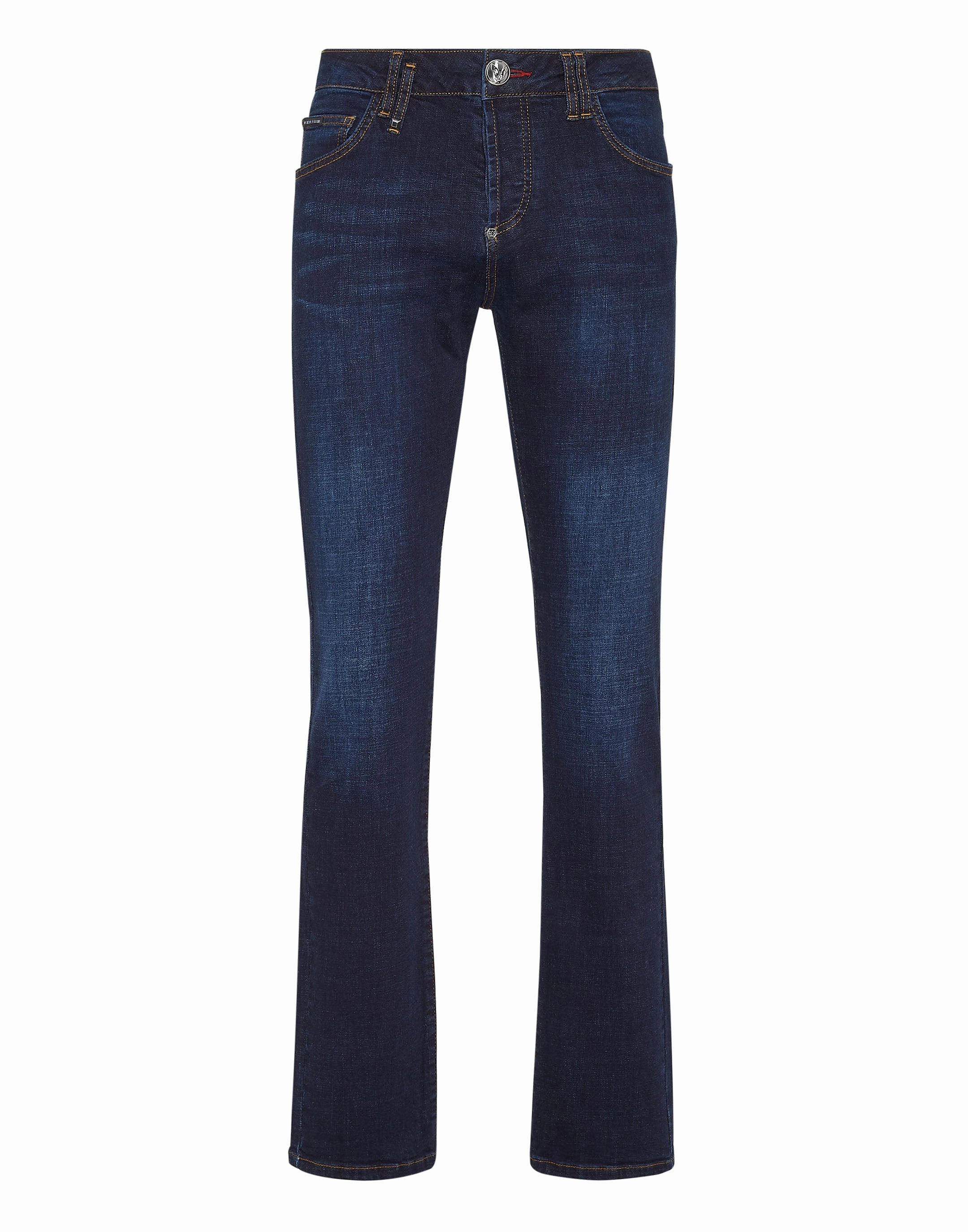 Abrasion Resistant Fabric Traveler Gear Winter Warmth Smooth Denim Trousers Straight Cut Supreme Iconic Plein Basic
