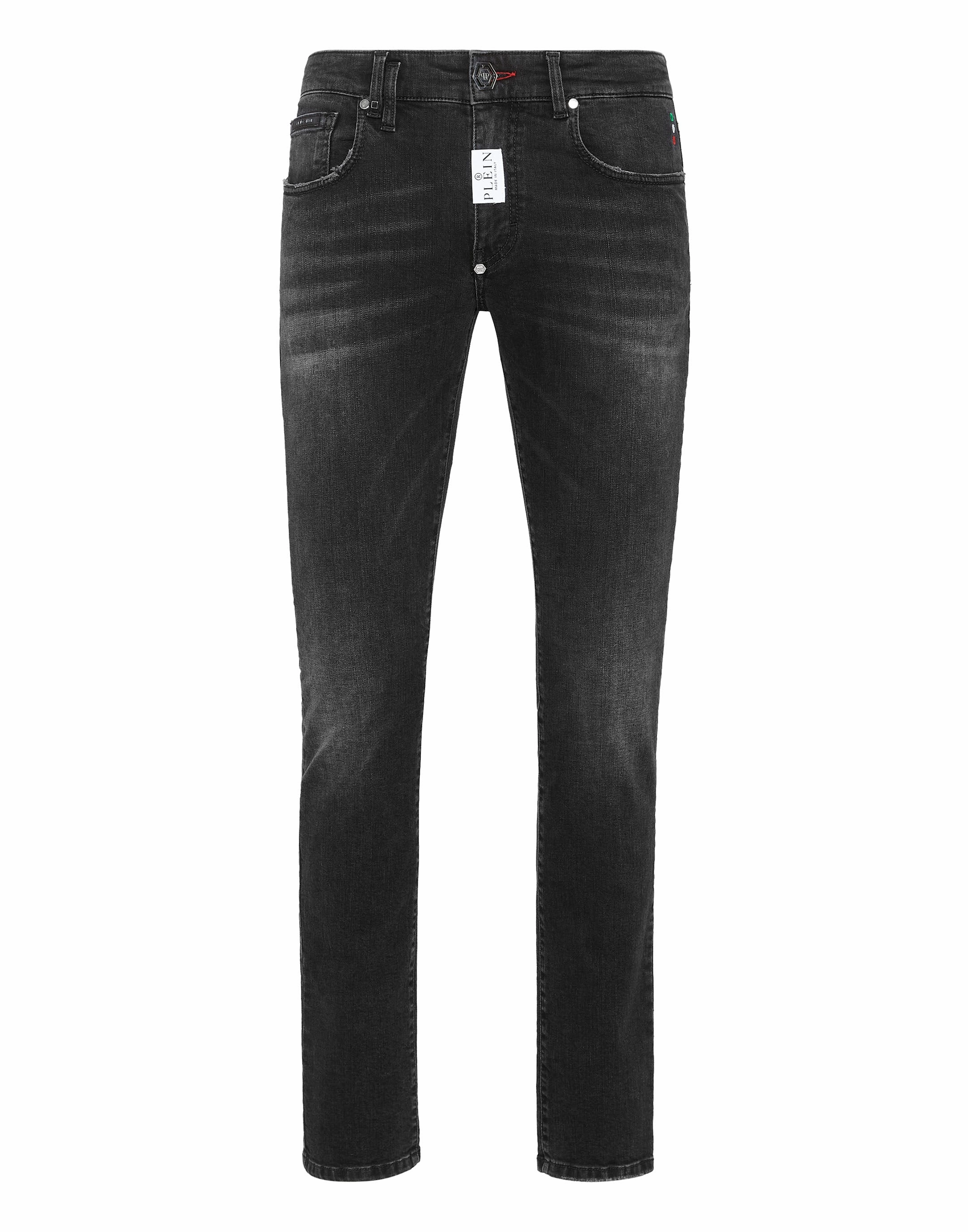 Classic Gym Ready Denim Trousers Super Fit