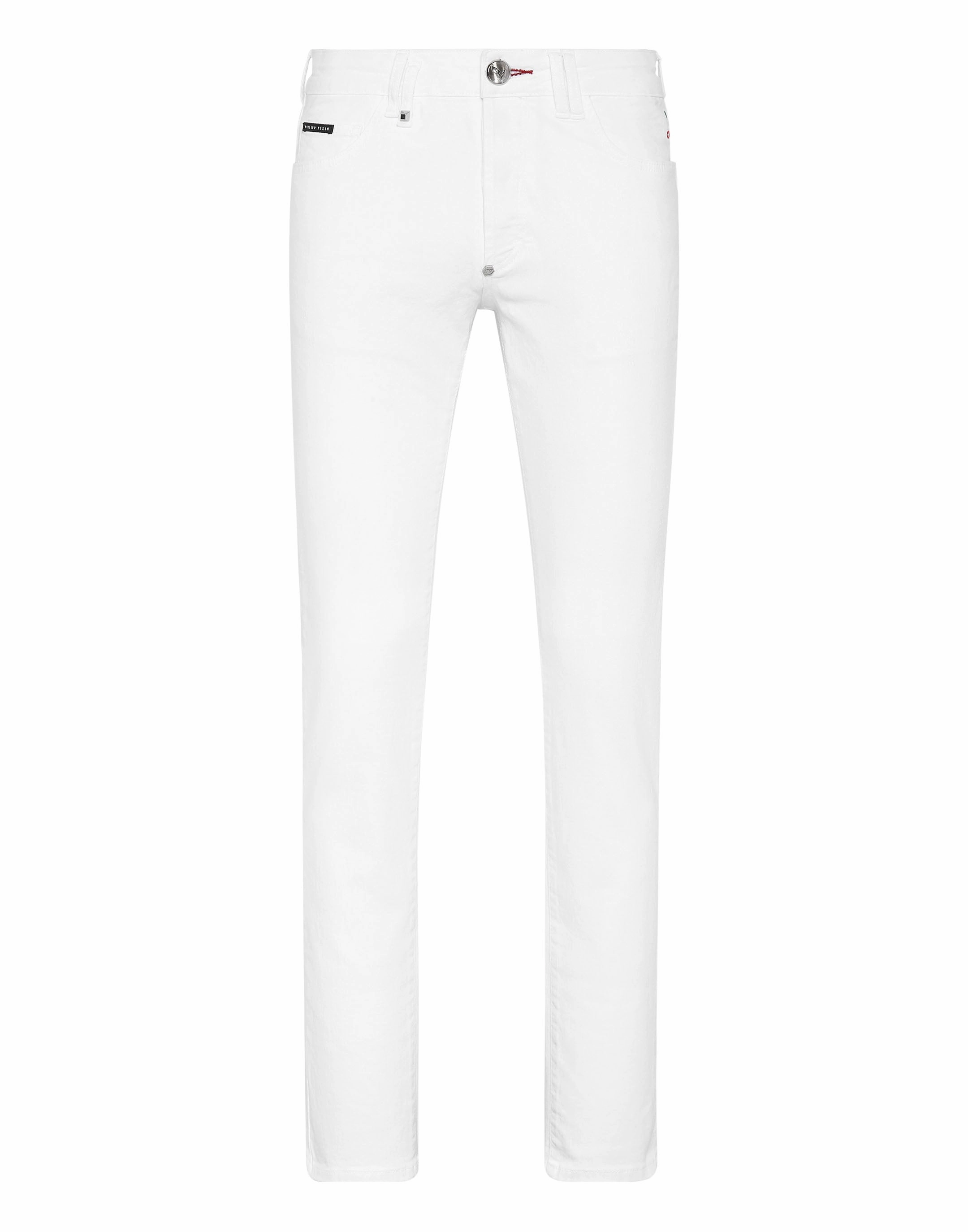 Casual Daywear Denim Trousers Super Straight Cut Basic