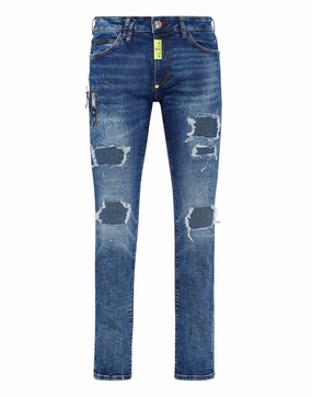 Denim Trousers Super Straight Cut Morning Ready