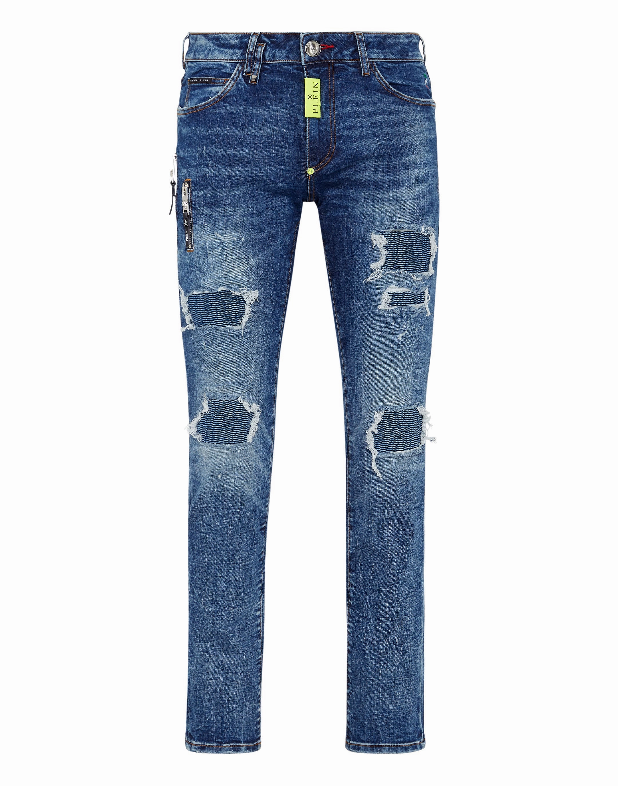 Denim Trousers Super Straight Cut Total Fit