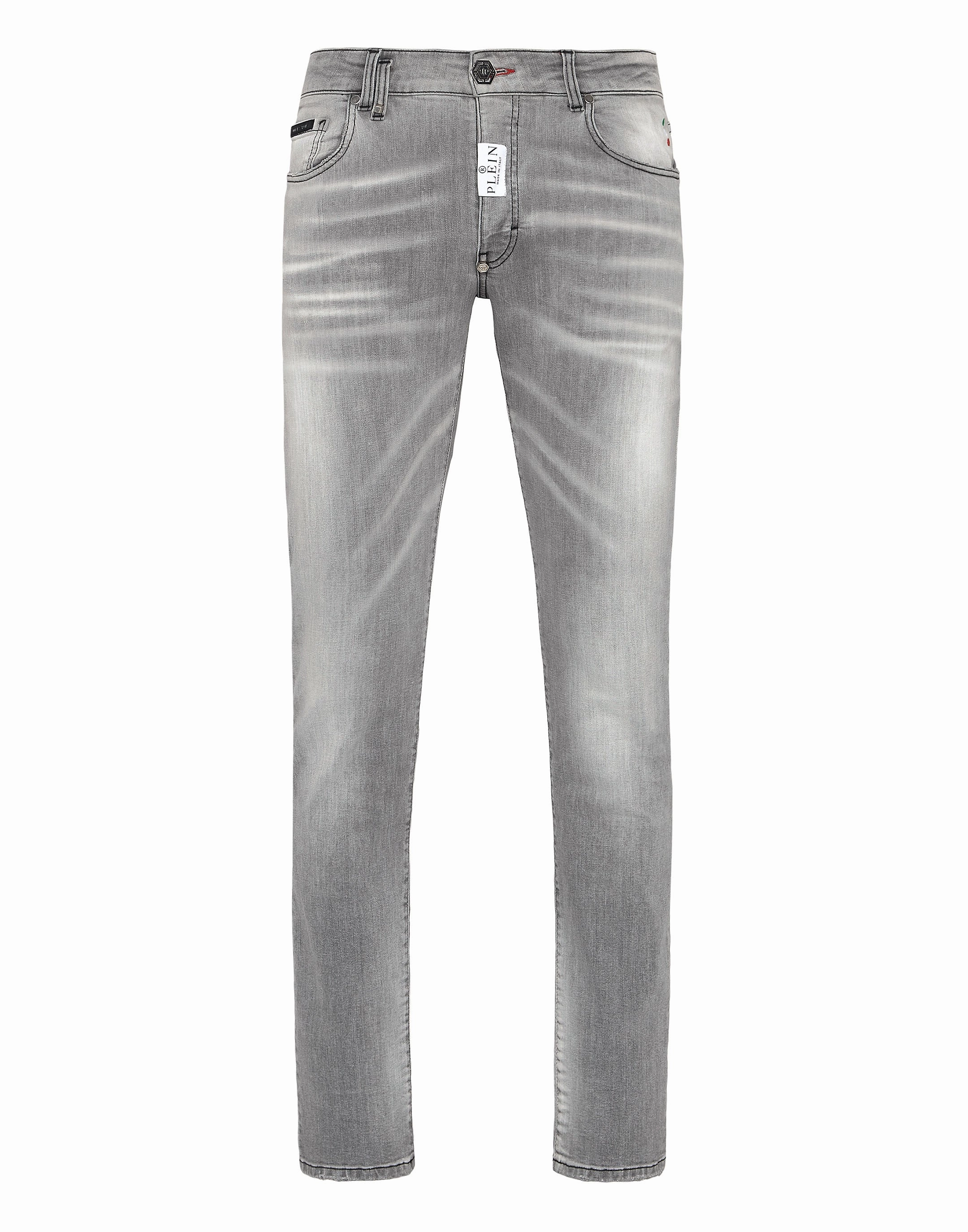 Loose Outdoor Adventure Work Meeting Matching Basic Denim Trousers Super Straight Cut