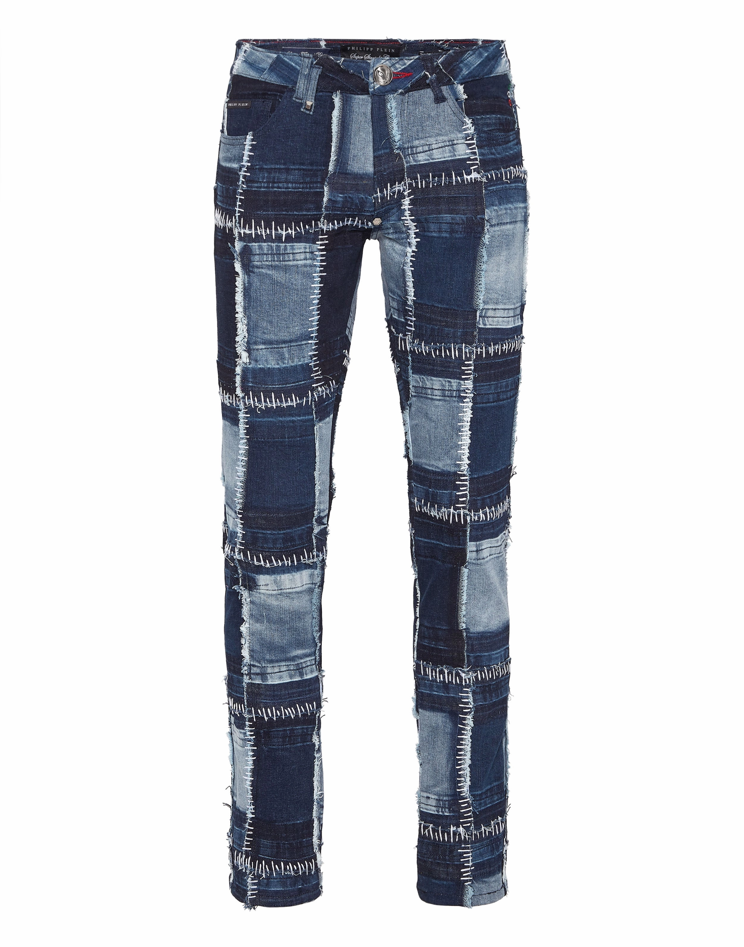 Denim Trousers Super Straight Cut Fashion Daily