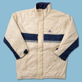 Vintage adidas Padded Jacket Large Wardrobe Essential