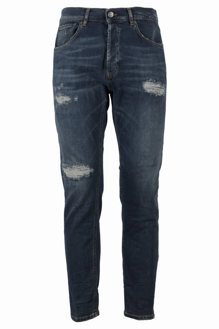 Dian Denim Blue Dian Jeans Easy Essentials Unisex Wear Classic Professional Wear