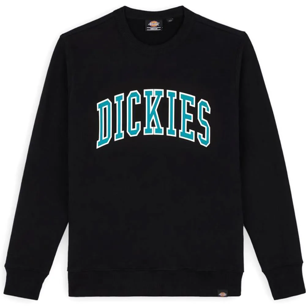 Holiday Style Hypoallergenic fabric Dickies Aitkin Long Sleeve T-Shirt - Black/Deep Lake