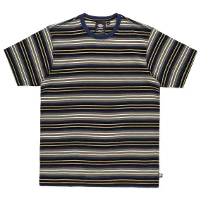 Reinforced Shoulders Dickies Bothell Stripe T-Shirt - Black