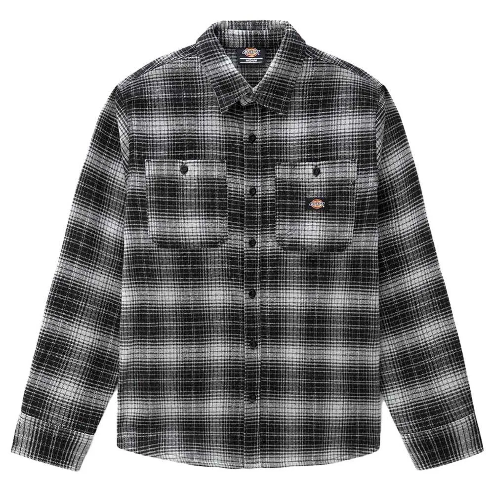 Button-up Relaxed Silhouette Dickies Evansville Shirt - Black