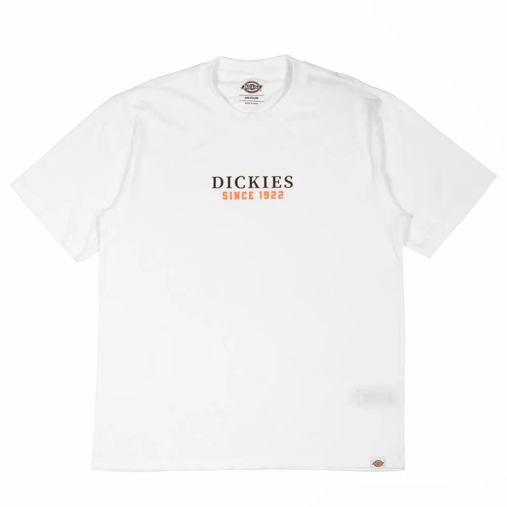 Dickies Park T-Shirt - White Anti microbial coating