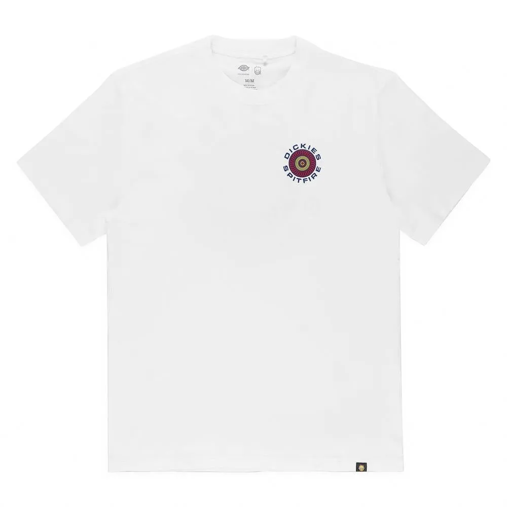Colorfast Material Dickies x Spitfire T-shirt - White